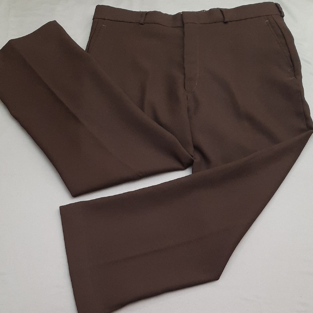 All Seasons Leisurewear Brown Pants - Tag Size 38X30 ( 38X27 )